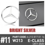Automobilio lipdukas AMG W220 Skirta Benz AMG Originaliam Automobiliui ABS 3D Logotipas Galinės bagažinės emblemos dekoravimo lipdukas Skirta Mercedes Benz AMG E klasės W21