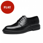 Kylantys batai vyrams 6cm/Plok&scaron;ti batai Vyri&scaron;ki oficialūs batai Žiemai/Pavasariui Klasikiniai Verslo Prabangūs Vyri&scaron;ki Oxfordai Avalynė Kostiumo batai 37