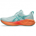 ASICS Novablast 5 Soothing Sea Wave Teal Orange 1011B974-400 42.5