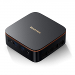 Blackview Mini PC 16GB DDR4 RAM 512GB SSD Saugykla 4K HDMI I&scaron;vestis MP20 3300U AMD Ryzen 3 Windows 11 Pro 8GB+256GB juoda