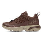 Salomon Acs+ Satin Baleto stiliaus satininis kaspinas Patogūs mink&scaron;ti kasdieniai bėgimo bateliai Unisex sportbačiai Raudonai-rudi L47794900 39⅓ black