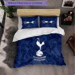 Tottenham Hotspur 3 dalių patalynės komplektas Mink&scaron;tas antklodės užvalkalų komplektas su užvalkaliukais Spausdintas miegamojo dekoravimo komplektas namams 135cm*200cm