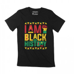 ULTRABASIC vyri&scaron;ki mar&scaron;kinėliai &bdquo;I Am Black&ldquo; istorijos mėnesio BLM vintage drabužių dovana
