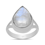 10x14 mm natūralus mėlynas ugnies mėnulio akmuo 925 prabos sterlingų sidabro žiedas su padalintu koteliu, kriau&scaron;ės formos, moterims ir mergaitėms 11 mėlyna