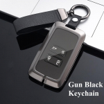 Cinko lydinio automobilio raktų dangtelis, skirtas Renault Silicone Key Cover Raktų dėklo grandinėlė Renault Kadjar Megane Koleos QM5 QM6 2016 2018 m.