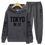 Moteri&scaron;kas ilgomis rankovėmis 2 dalių rinkinys Megztiniai ir megztiniai kostiumai Moteri&scaron;ki megztiniai kostiumai Fleece Hoodie kelnės Bėgiojimas