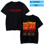 Tyler Childers Mercch 2023 Siųsti į Hounds Tour mar&scaron;kinėliai Unisex Crewneck trumpomis rankovėmis Moteri&scaron;ki Unisex mar&scaron;kinėliai Madingi drabužiai Unisex