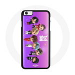 Coque pour Iphone 8 BTS TinyTAN Animation Affiche RM Jin Suga J-Hope Jimin Jungkook Et V Mic Drop Danse