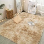 Kilimas svetainei Pūkuotas lovos kambario kilimėlis Namų dekoras Langas prie lovos Kilimai Stori kilimėliai Mink&scaron;tas aksomas Auk&scaron;tos kokybės kilimėlis 80x200cm(31.5x78.7In juoda