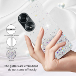 Dėklas, skirtas OPPO A78 A58 A18 A38 A79 4G A98 A96 A76 A16 A15 A57 A77 5G Reno 10 Pro 8 7 Lite 6 dangtelis, skaidrus blizgus blizgus Bling silikonas, mink&scaron;tas plonas OPPO Reno 10 5G