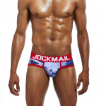 Kelnaitės JOCKMAIL Camouflage Print Vyri&scaron;ki apatiniai Mažos sportinės apatinės kelnės M raudona