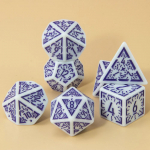 DND daugiakampių kauliukų rinkinys 7 vnt D4-D20, nuostabūs graviruoti žaidimų kauliukai, skirti Suvenirst Entertainment RPG stalo žaidimui