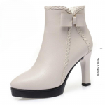 Moteri&scaron;ki trumpi batai rudeniui ir žiemai Nauji Viską atitinkantys smailūs auk&scaron;takulniai aulinukai Moteri&scaron;ki aulinukai moteri&scaron;ki aulinukai su flisiniu pamu&scaron;alu 34