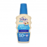 Boots Soltan Kids Once 3Hr Protect & Swim Suncare Spray Uvb Very High SPF50+ 200 ml.