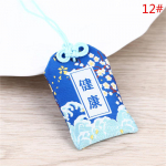 1vnt Japonijos malda Omamori Pray Fortune Beauty Health Guard Talismano pakabukas