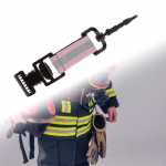 Ugniagesio pir&scaron;tinių dirželis Ugniagesiui skirta apranga, skirta pirmajam reaguotojui atspindėti darbui mėlyna