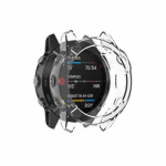 TPU apsauginis dėklas, skirtas &bdquo;Garmin Fenix ​​6&ldquo;, &bdquo;6S&ldquo;, &bdquo;6X Pro&ldquo; i&scaron;maniesiems laikrodžiams, skaidrus, mink&scaron;tas silikoninis buferio apsauginis apvalkalo dėklas, priedai Fenix 6X 6XPro gryna
