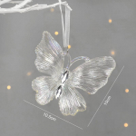 Akriliniai kabantys eglutės papuo&scaron;alai Briedžio angelo lėlės varpelio pakabukas 2024 Linksmų Kalėdų papuo&scaron;imas namams Kalėdų Naujieji 2024 metai