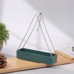 Naujas 1 PC Mosquito Smilkalų dėžutė Smilkalų degiklis Kūrybinis uodų trikampis uodų padėklas smilkalams atbaidantis ritės stovo formos laikiklis