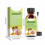 Nagų serumas, sveikų nagų nagų priežiūros serumas, nagų serumas medaus greipfrutų ekstrakto nagų priežiūros serumas, grybelio nagų priežiūros priemonė, 15 ml / 0,51 fl.Oz balta