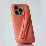 Rudens naujas Rho DIY lūpų dažų lūpų dažų silikoninis dangtelis iPhone 16 15 14 13 12 11 Pro Max Plus telefono laikiklio apsauginis dangtelis For iPhone 16 Pro&No Lipstick