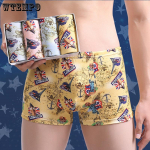 4 vnt./partija Vyri&scaron;kos kelnaitės Mada Vyri&scaron;ki bokseriai Modaliniai Bokseriai Su spauda Žiema Vyri&scaron;ki kvėpuojantys apatiniai Vyri&scaron;kos kelnaitės 4XL