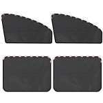 4vnt Magnetinis automobilio skydelis nuo saulės, lango užuolaidos, automatinis langas nuo saulės, privatumas, apsauga nuo saulės, lango skydas, automobilio salono priedai