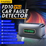 FD10 automobilio OBD2 skaitytuvo kodų skaitytuvas I&scaron;valyti klaidą OBD diagnostikos įrankis IOS Android BluetoothV5.1 tikrinimo variklio &scaron;viesos automobilio remontas CHINA