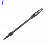 Slėginio plovimo pur&scaron;kimo pistoleto antgalis, skirtas AR Blue Clean Black Decker Bosch Michelin Makita Stanley slėginiam plovikliui