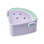 Animacinių filmų &bdquo;Bento&ldquo; prie&scaron;piečių dėžutė vaikams, nepralaidi pietų vaisių indas mergaitėms, berniukams, mažiems vaikams su 3 skyriais, tinkamas mikrobangų krosnelėje