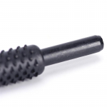 5 vnt. juodo plieno rotacinių frezų rinkinys 1/4'' 6 mm kotas medžio dildės grąžtai namų įrankis