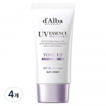 d'Alba waterful Purple Tone-Up Sun Cream SPF50+ PA++++, 50ml, 4 units