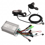 36V 48V 60V 350W 450W 18A elektrinio dviračio be&scaron;epetis variklio valdiklis SL100 B1 LCD ekranas su nyk&scaron;čiu