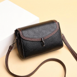 Prabangūs madingi kryžminiai krep&scaron;iai moterims Square Messenger Bag PU odinės rankinės Lady Lock pečių krep&scaron;ys 18x7x12cm