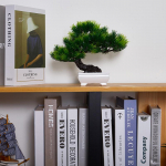Dirbtiniai plastikiniai augalai Bonsai Mažas medžio vazonas Netikras augalas vazoninis gėlių sodas Papuo&scaron;alai Kambarių namų stalo dekoravimas