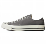 Converse Chuck 70 Vintage Canvas Low Origin Story Grey Unisex Sportbačiai Egret Black A05586C 35