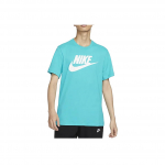 Nike Sportinė apranga su raidiniu logotipu, kasdienis puloveris, mar&scaron;kinėliai trumpomis rankovėmis, vyri&scaron;ki mar&scaron;kinėliai, kaktuso žalia AR5005-345 L