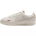 Nike Cortez GS Mini Swoosh Vaikams Sportbačiai Kreminis &Scaron;velnus-Perlas Kometa-Mėlynas IH7655-001 38.5