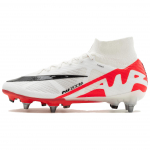 Nike Zoom Mercurial Superfly 9 Elite SG Pro Ready Pack Vyri&scaron;ki sportbačiai Balti Ry&scaron;kiai raudoni Juodi FD0250-600 41