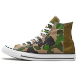 Converse Chuck Taylor All Star Auk&scaron;takulniai Drobės Sportbačiai Unisex Sportbačiai Dykumos Kamufliažas 168907C 38