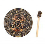 Alchemical Moon Drum Desktop Ornamentas Fashion Shaman Drum Gyvybės medis Garso gydymo įrankis &scaron;eimos draugams Geriausios dovanos