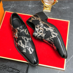 Madinga Retro Gyvatės Odos Suknelė Vyri&scaron;ki Vienuolio Batai Su Smailiais Pir&scaron;tais Sagtis Verslo Biuras Vestuvės Formalūs Patogūs Vyri&scaron;ki Batai 46 black