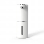 Automatinis muilo dozatorius bekontaktis putojantis muilo dozatorius 380 ml USB įkraunamas elektrinis 4 lygių reguliuojamas putplasčio muilo dozatorius