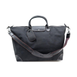 Longchamp Boxford 45 Trumpa rankena Laisvalaikio audinio koldūno formos krep&scaron;ys Peties tote didelės Unisex krep&scaron;iai Juoda 1624080001 Basic Set (Bag)