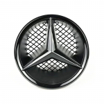 1 vnt. grotelių emblema žvaigždės ženklelis priekinių grotelių logotipas Mercedes Benz W204 W205 W213 X253 A B C E S CLA GLB GLC GLE GLS priedai1 W204 185mm
