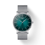 Tissot Nerūdijančio plieno Žalias ciferblatas Vyri&scaron;kas madingas laikrodis T143.410.11.091.00 žalia