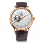 ORIENT Bambino Automatinis Atviras su Vidaus Garantija [ORIENT] Laikrodis, Mechaninis, &Scaron;irdis, RN-AG0004S, Vyri&scaron;kas, Baltas/Sidabrinis, Gamintojo balta