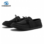 HOBIBEAR Unisex Plati Pir&scaron;tų Dalies Mokasinai Basakojai Zero Drop Batai Moterims ir Vyrams Paul Minimalistiniai Laisvalaikio Basakojai Patogūs Lankstus Padadas 39 black