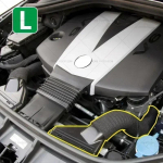 2012&ndash;2017 m. X166 W166, skirtas &bdquo;Mercedes-Benz GL350 ML350 GLS350d&ldquo; oro filtro įsiurbimo žarnos ortakio vamzdelis vamzdis OEM: 6420948797 6420948897 Left 6420948797