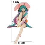 Nauja 15CM Anime HATSUNE MIKU figūrėlė Noodle Stopper Figūrėlė Triu&scaron;io Ausų Pižama Modelis Žaislinė Lėlė Veiksmo Figūrėlė Kolekcija PVC Dovanos